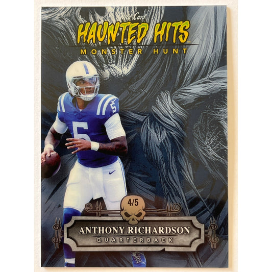 2024 Wild Card Anthony Richardson Haunted Hits 4/5 | Local Legends Cards & Collectibles