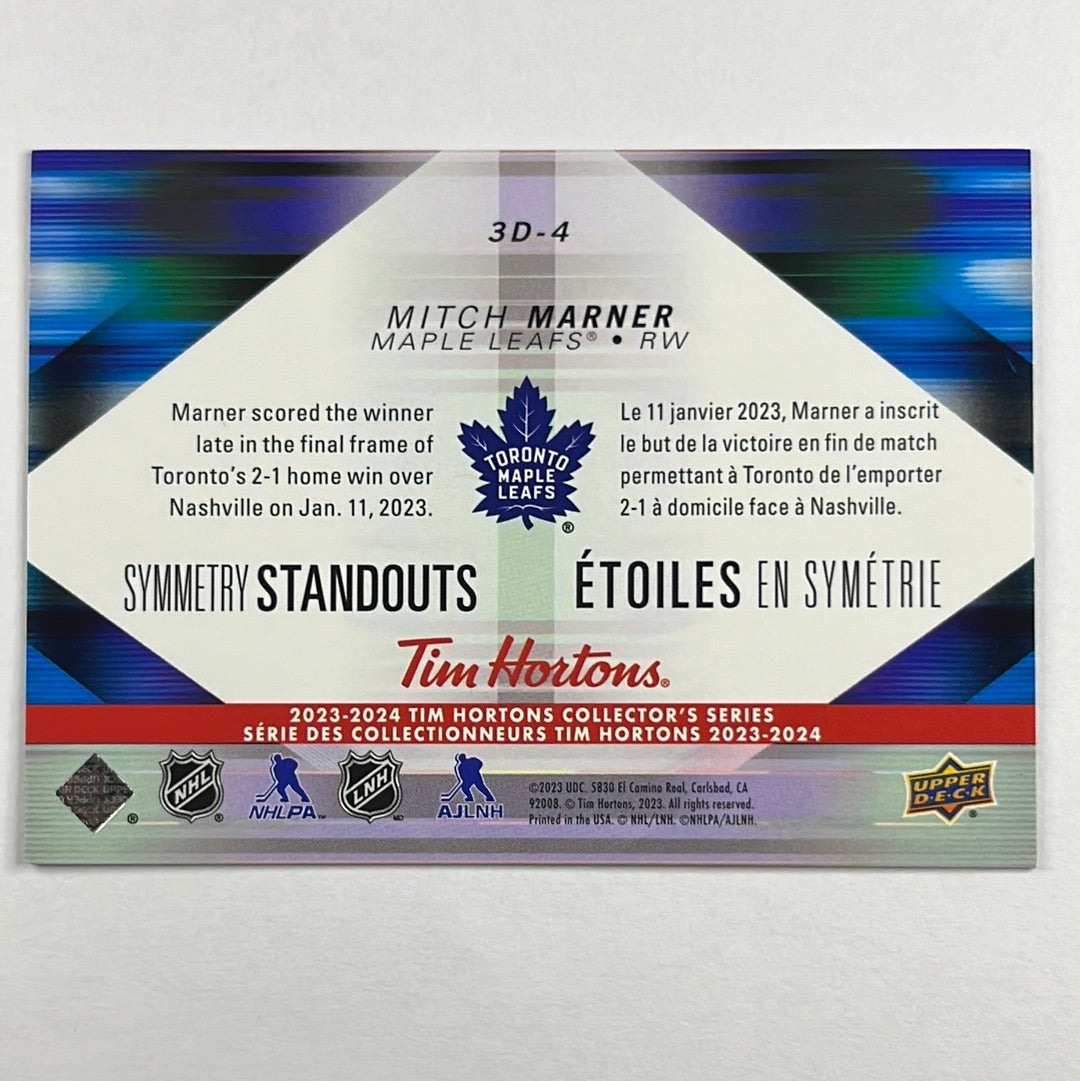 2023-24 Tim Hortons Mitch Marner Symmetry Standouts Lenticular