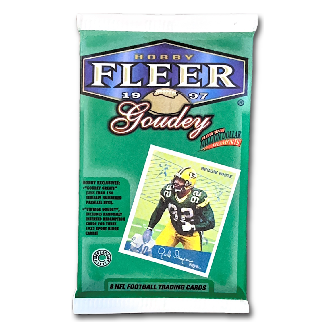 1997-98 Fleer 2 Goudey NFL Football Hobby Pack | Local Legends Cards & Collectibles