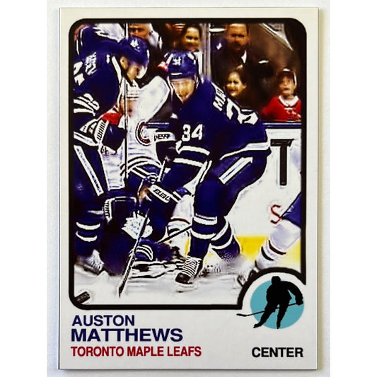Auston Matthews Art Card 1/10 | Local Legends Cards & Collectibles