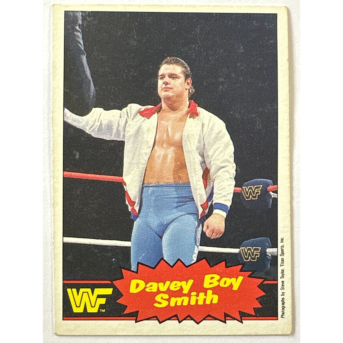 1985 Titan Sports “The British Bulldog” Davey Boy Smith RC