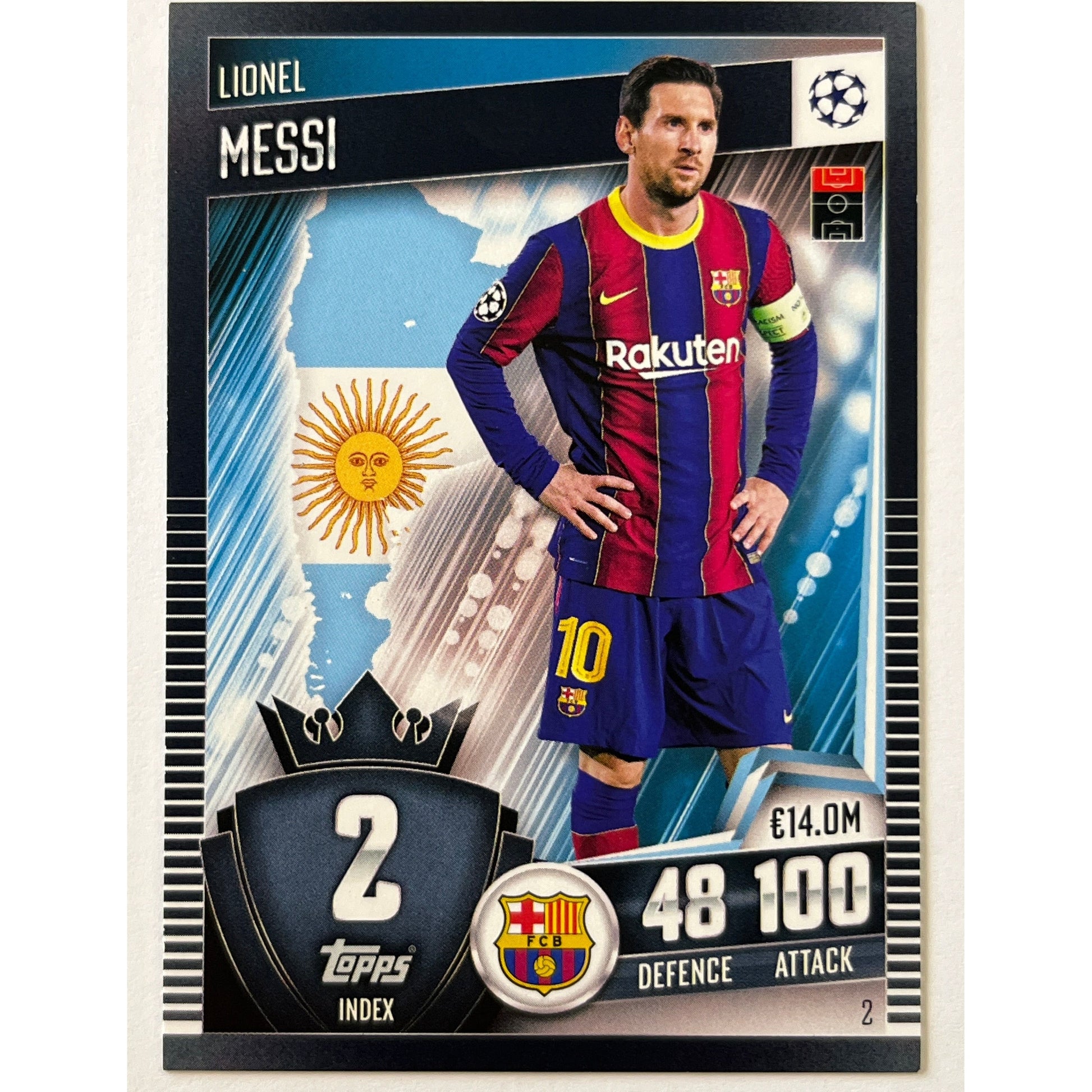 2018-19 Match Attax Lionel Messi 2 | Local Legends Cards & Collectibles