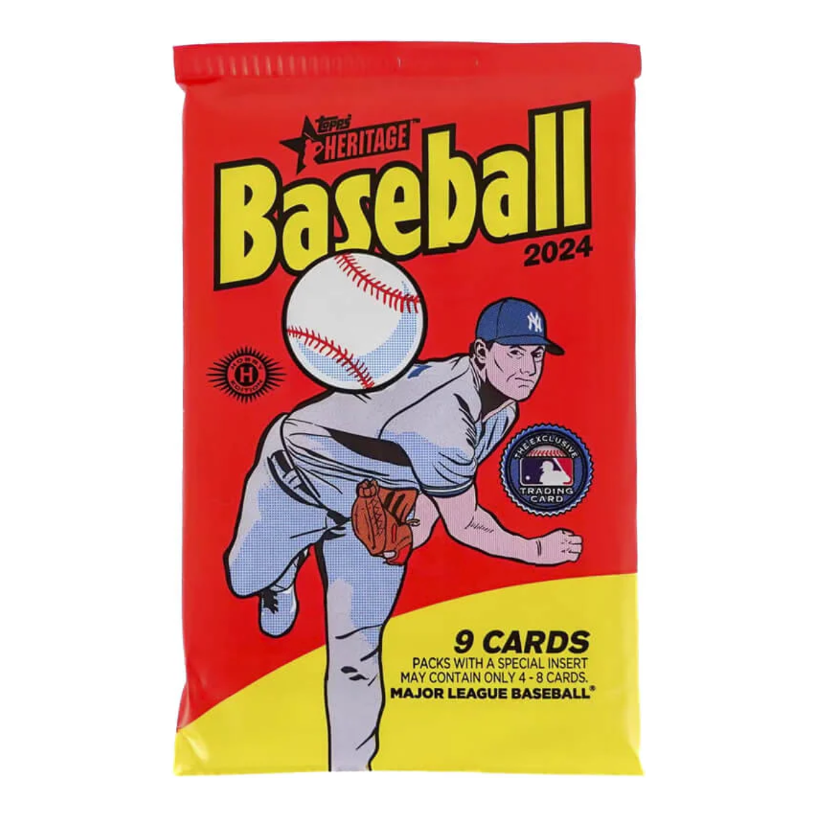 2024 Topps Heritage MLB Baseball Hobby Pack | Local Legends Cards & Collectibles