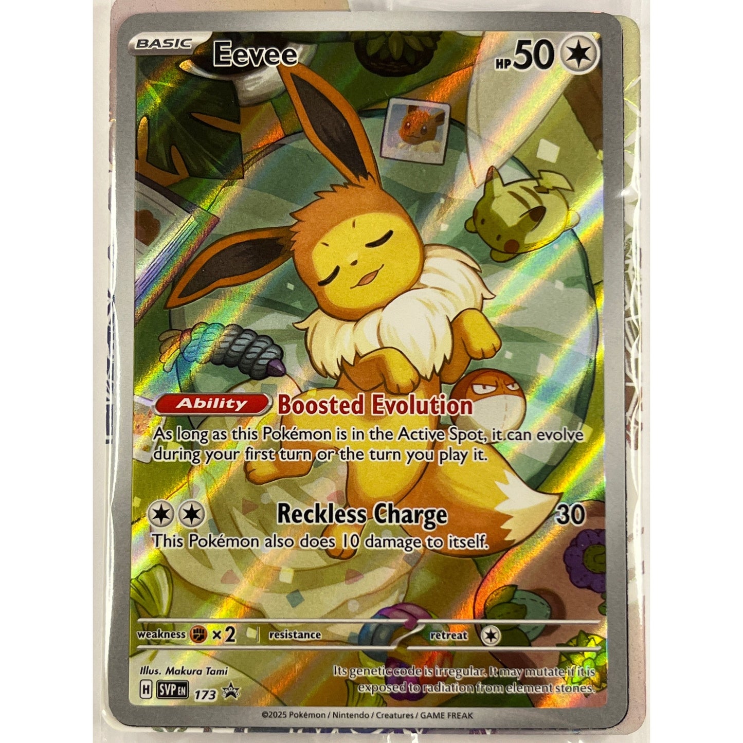 Eevee Holo Black Star Promo 173