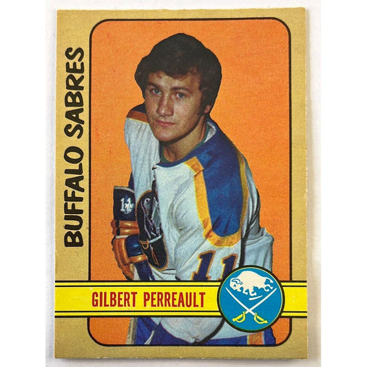 1972-73 O-Pee-Chee Gilbert Perreault #136 | Local Legends Cards & Collectibles
