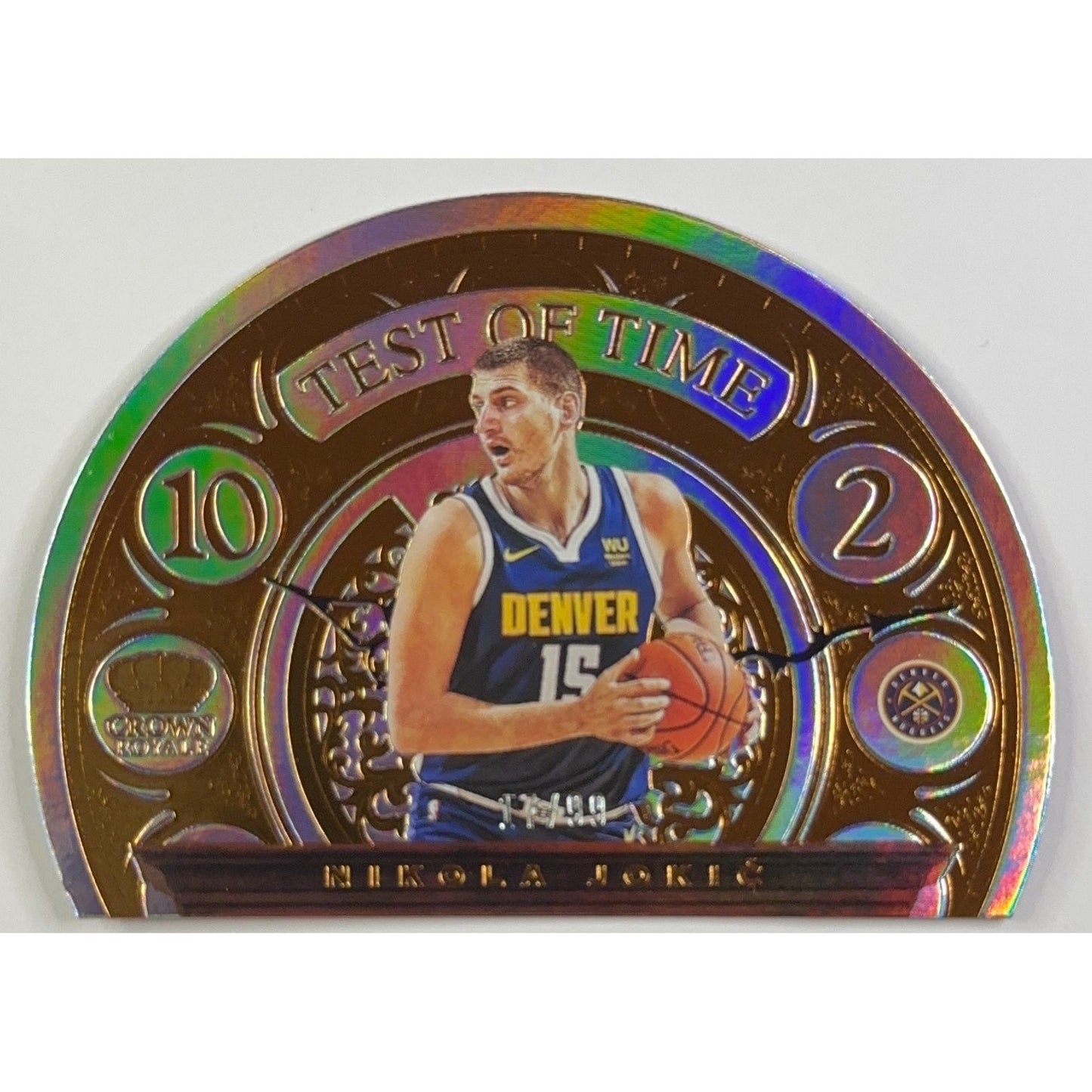 2020-21 Crown Royale Nikola Jokic Test of Time 17/99