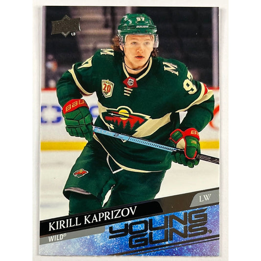 2020-21 Upper Deck Kirill Kaprizov Young Guns