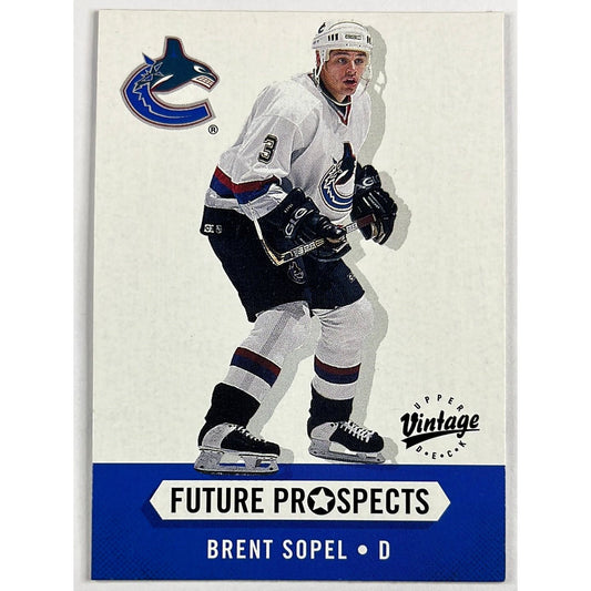2000-01 Vintage Brent Sopel Future Prospects | Local Legends Cards & Collectibles