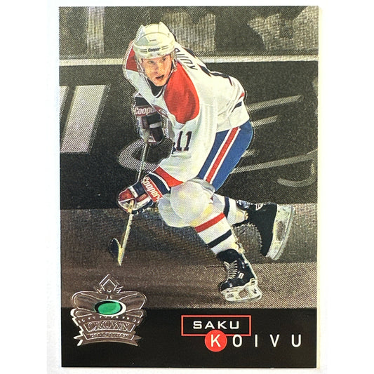 1995-96 Parkhurst Saku Koivu Crown Collection