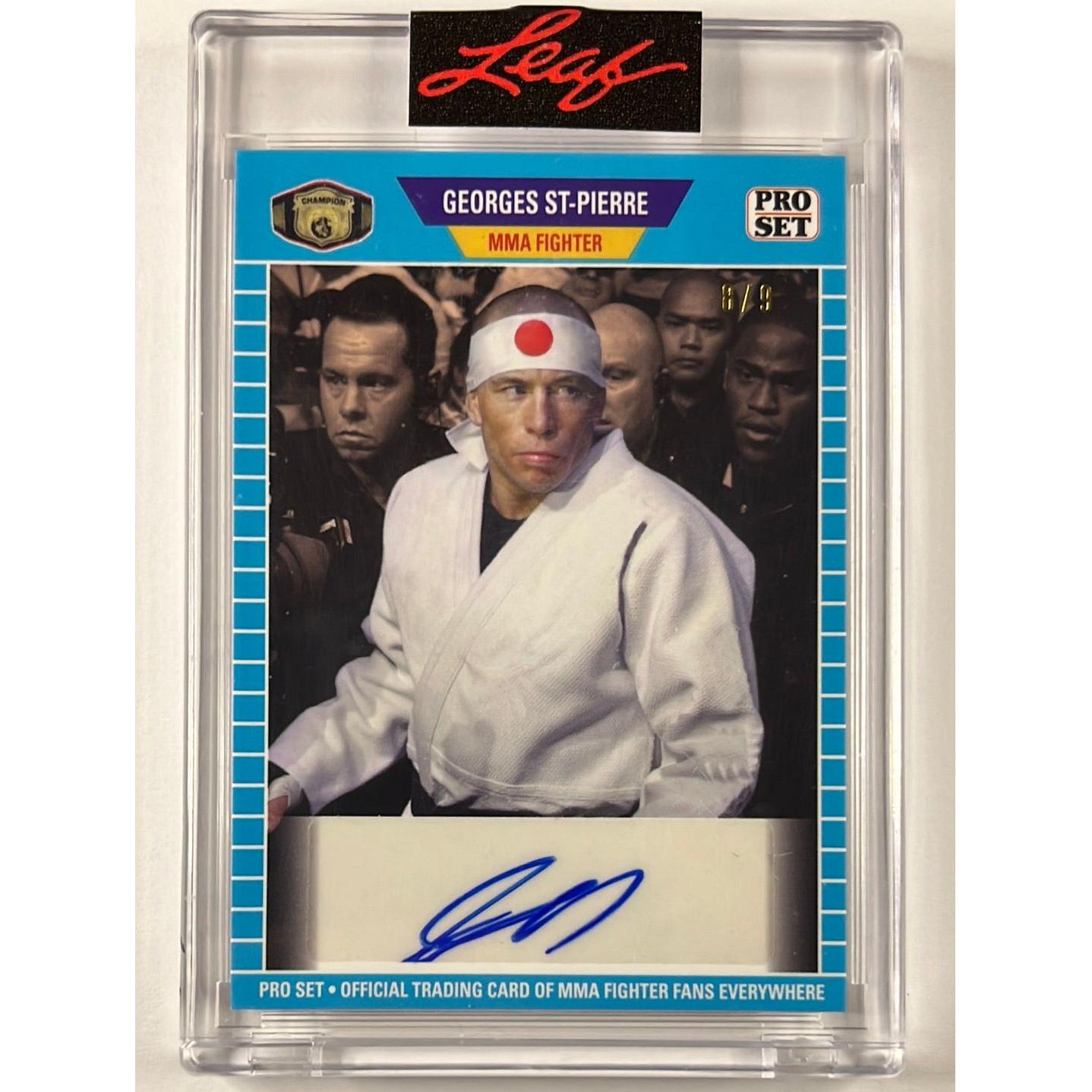 2021 Pro Set George St-Pierre Auto /9