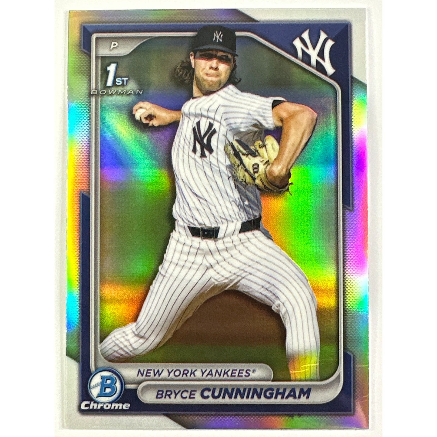2024 Bowman Chrome Bryce Cunningham Bowman 1st Refractor