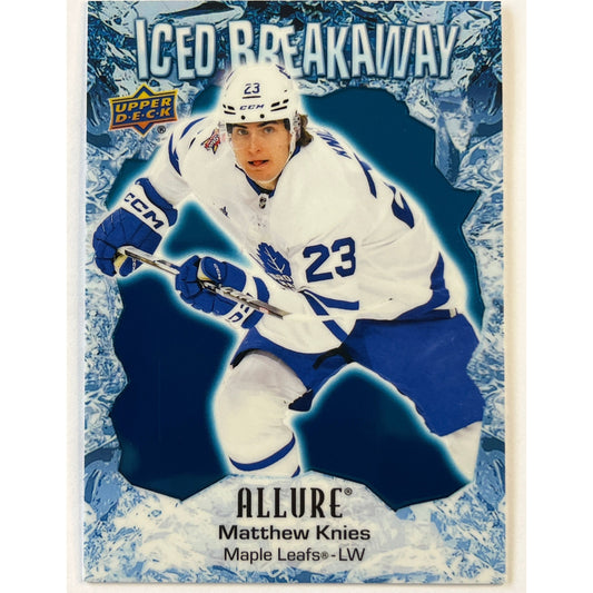 2023-24 Allure Matthew Knies Iced Breakaway RC | Local Legends Cards & Collectibles