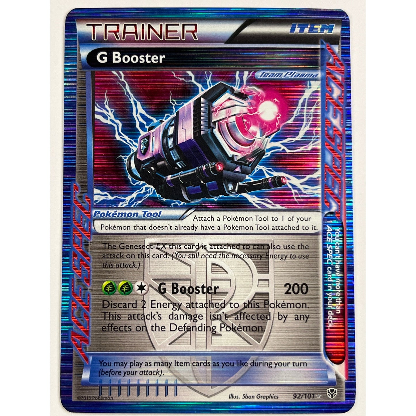 G Booster Holo ACE SPEC Rare 92/101