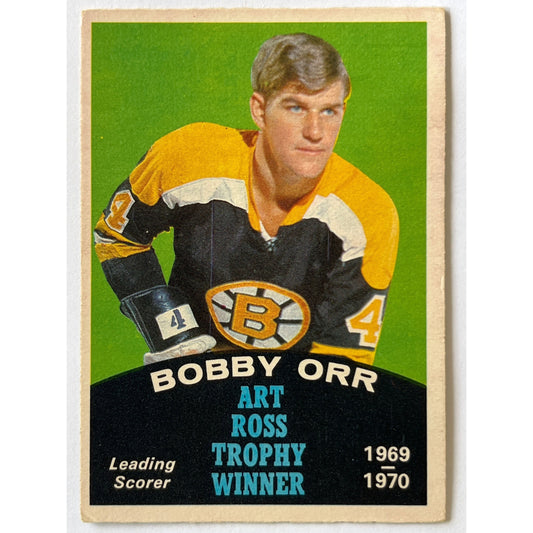 1970-71 O-Pee-Chee Bobby Orr Art Ross #249 | Local Legends Cards & Collectibles