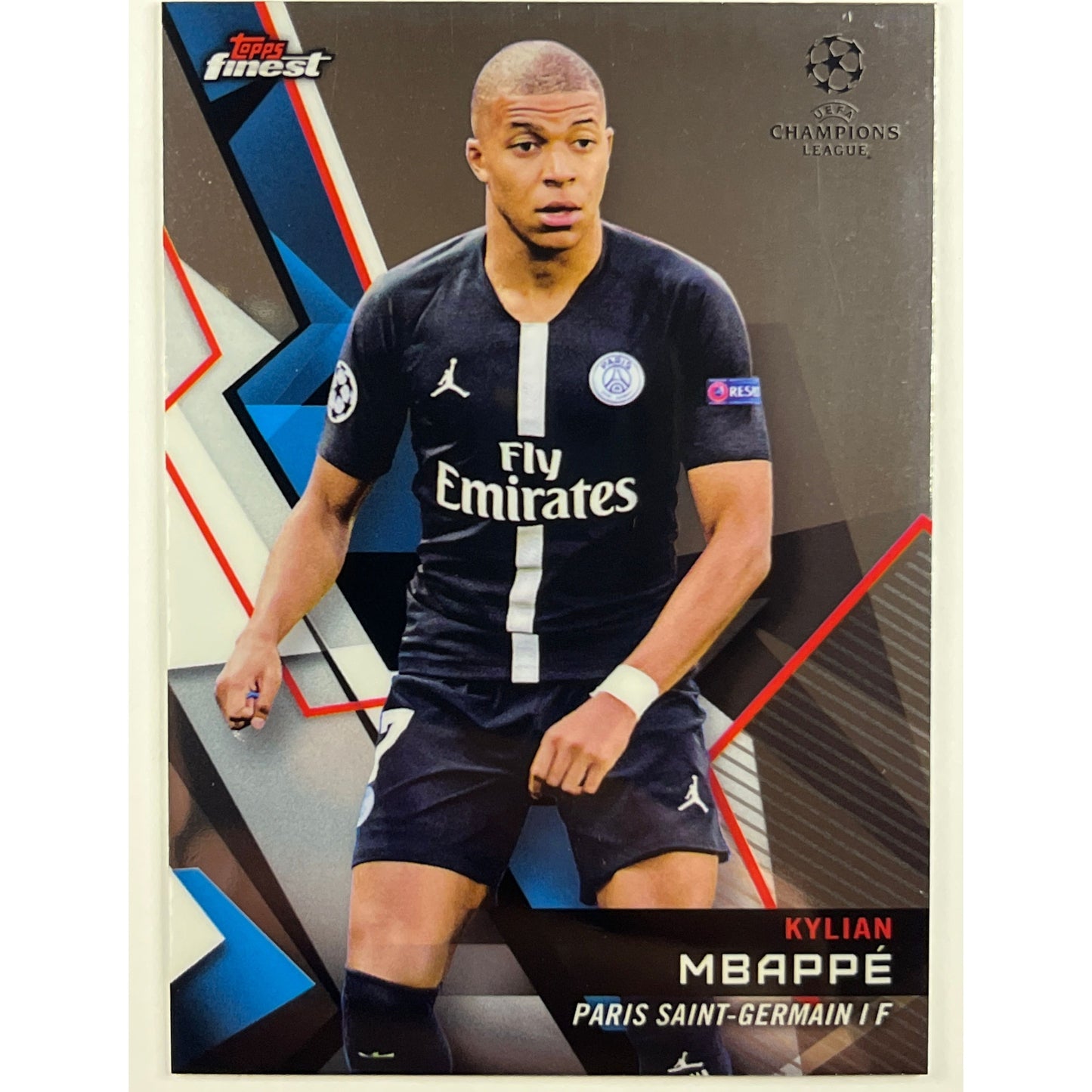 2018-19 Topps Finest Kylian Mbappe 2nd Year | Local Legends Cards & Collectibles