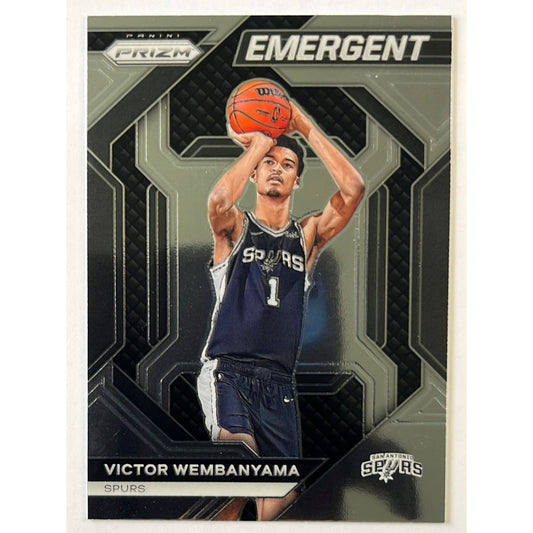 2023-24 Prizm Victor Wembanyama Emergent RC | Local Legends Cards & Collectibles