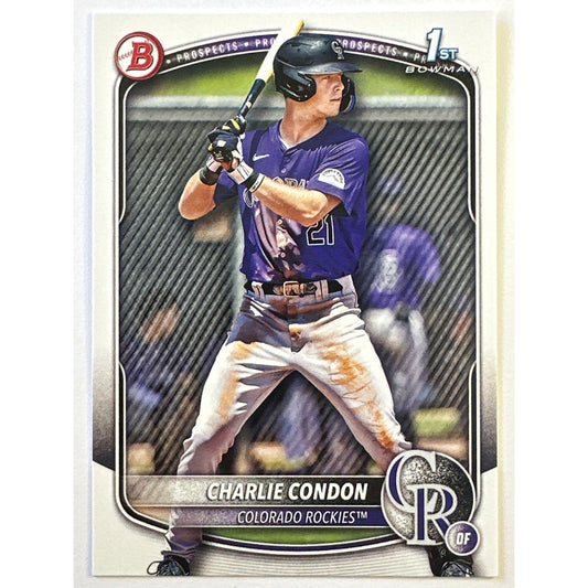 2025 Bowman Charlie Condon Bowman 1st