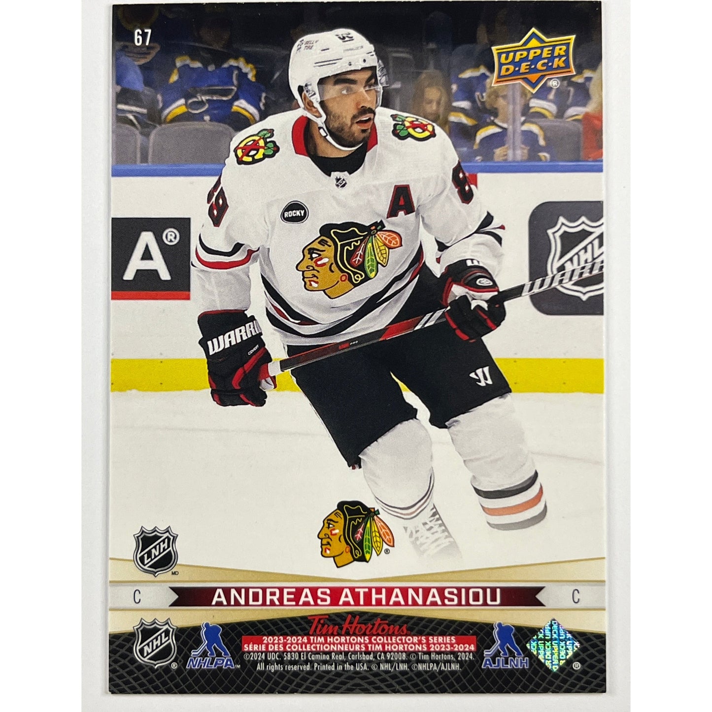 2023-24 Tim Hortons Connor Bedard RC