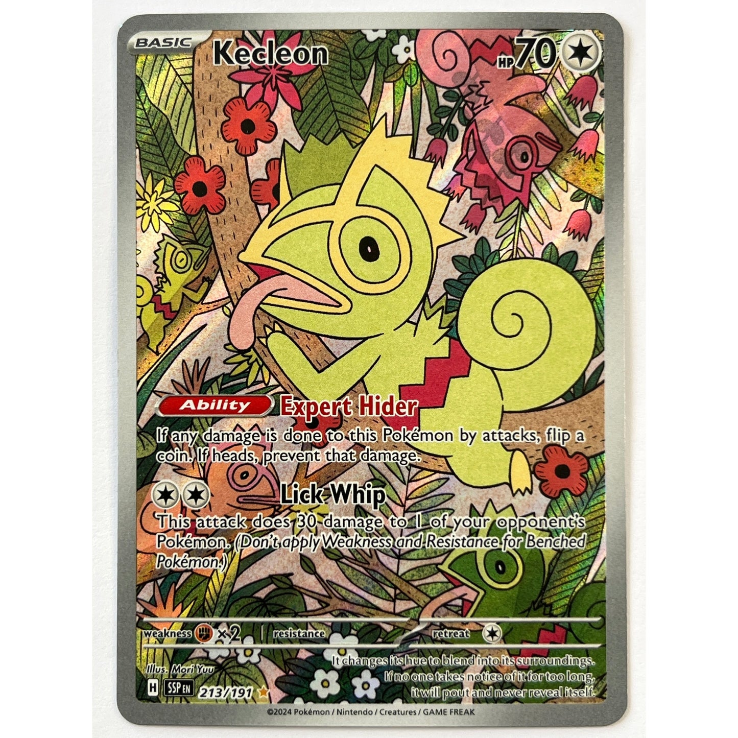 Kecleon Holo Illustration Rare 213/191