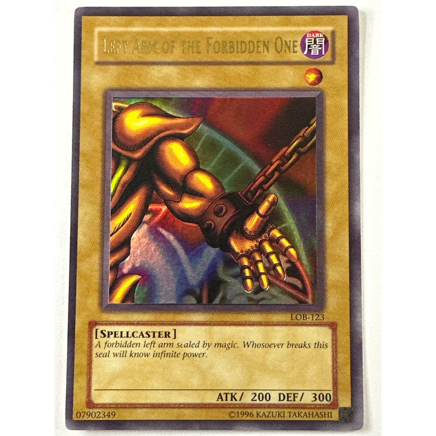 Left Arm of the Forbidden One Ultra Rare LOB-123