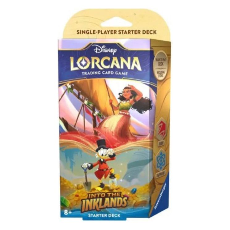 Disney Lorcana Plenty of Pluck Theme Deck (Moana & Scrooge) | Local Legends Cards & Collectibles