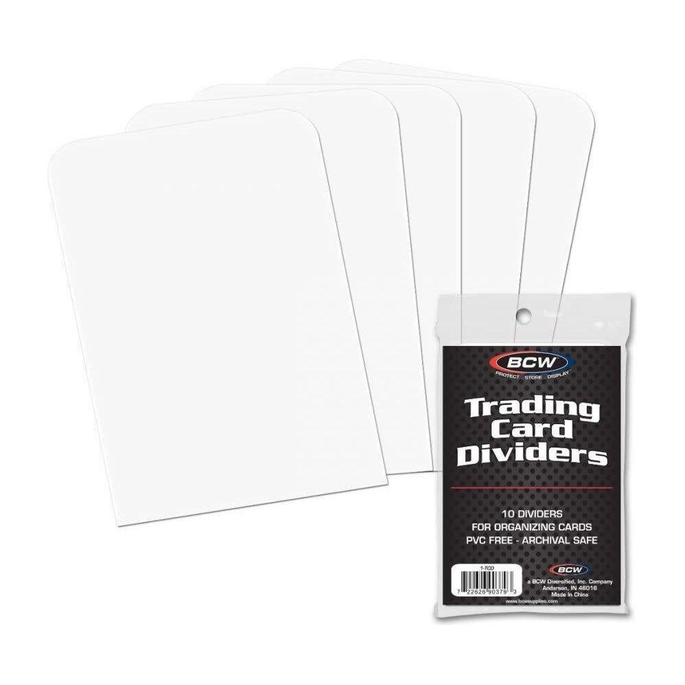 BCW Trading Card Dividers - 10 Ct | Local Legends Cards & Collectibles