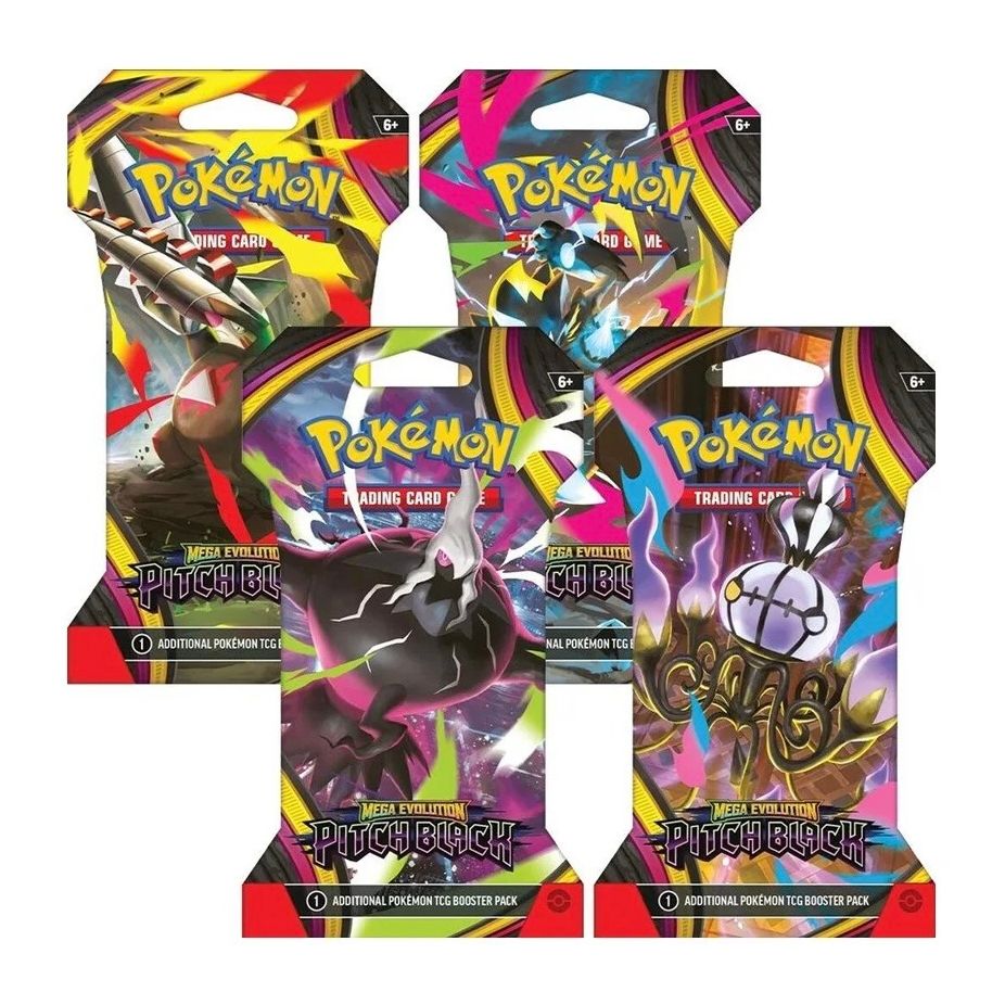 Pokémon Pitch Black Sleeved Booster Pack