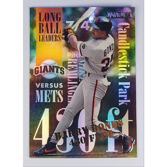 1994-95 Donruss Barry Bonds Long Ball Leaders | Local Legends Cards & Collectibles