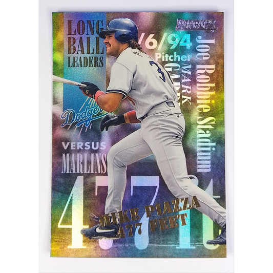 1994-95 Donruss Mike Piazza Long Ball Leaders | Local Legends Cards & Collectibles