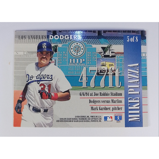 1994-95 Donruss Mike Piazza Long Ball Leaders