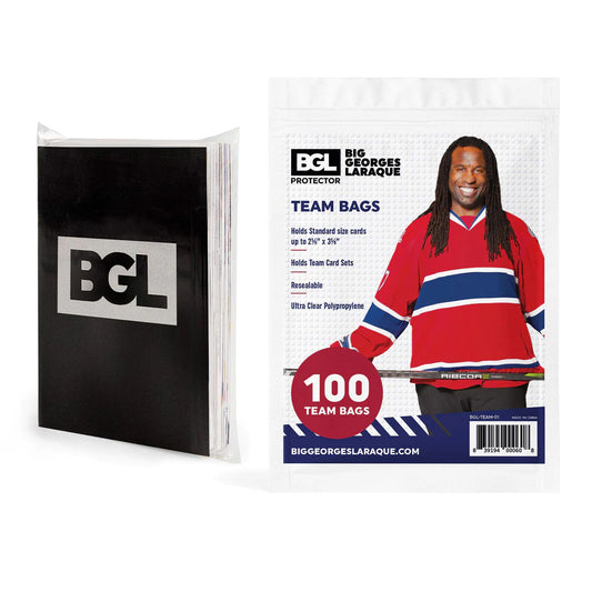 BGL Big Georges Laraque Resealable Team Bags - 100ct