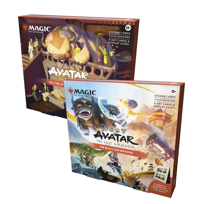Magic: The Gathering Avatar The Last Airbender Scene Box