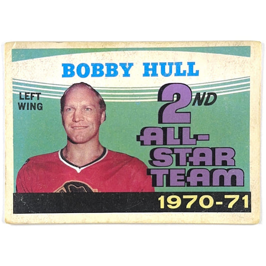 1971-72 Topps Bobby Hull 2nd All Star Team | Local Legends Cards & Collectibles