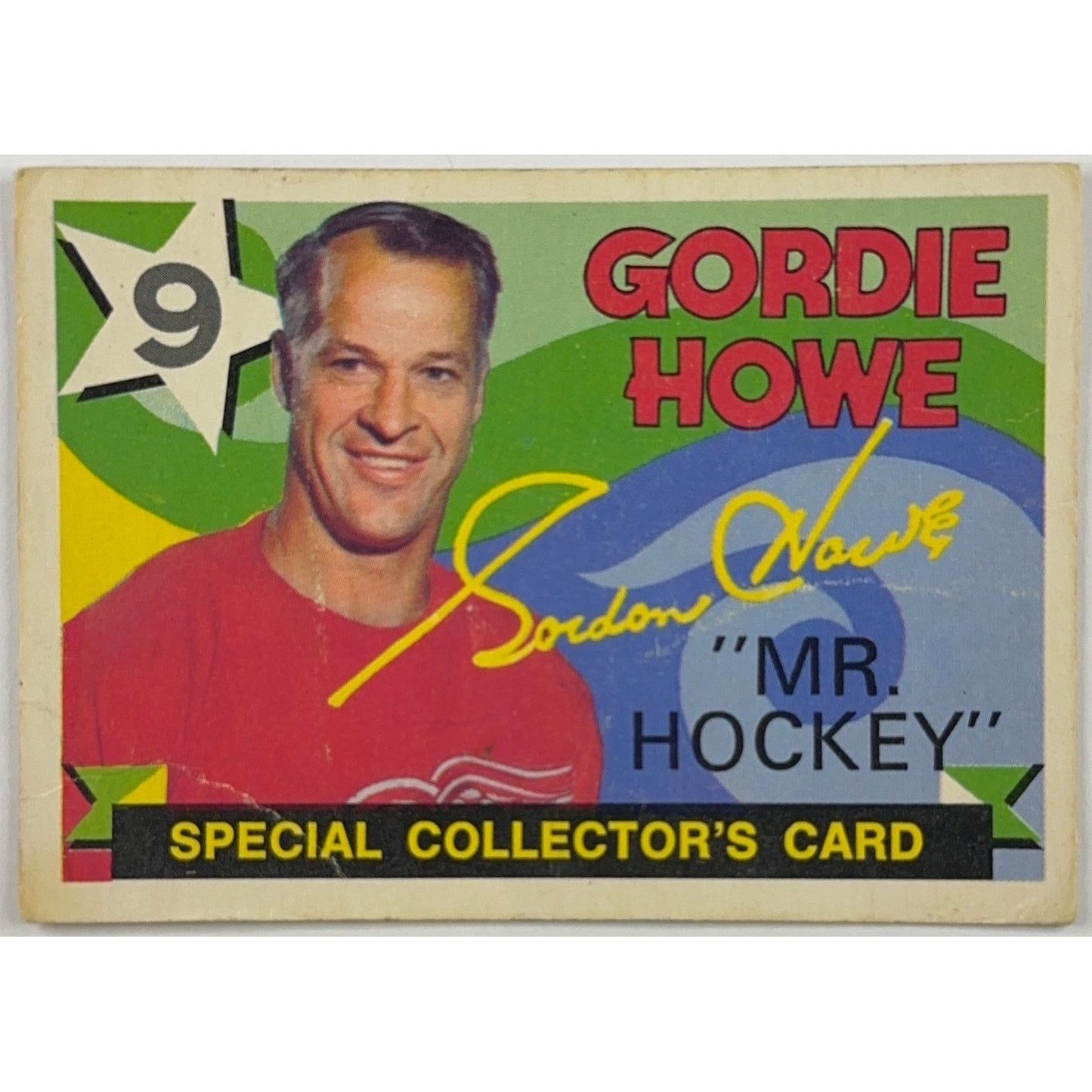 1971-72 Topps Gordie Howe “Mr Hockey”