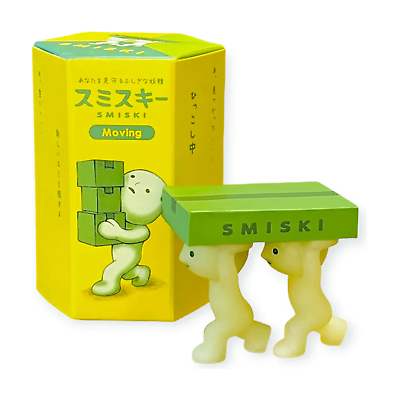 Smiski Hippers Moving Series Blind Mystery Figure Box