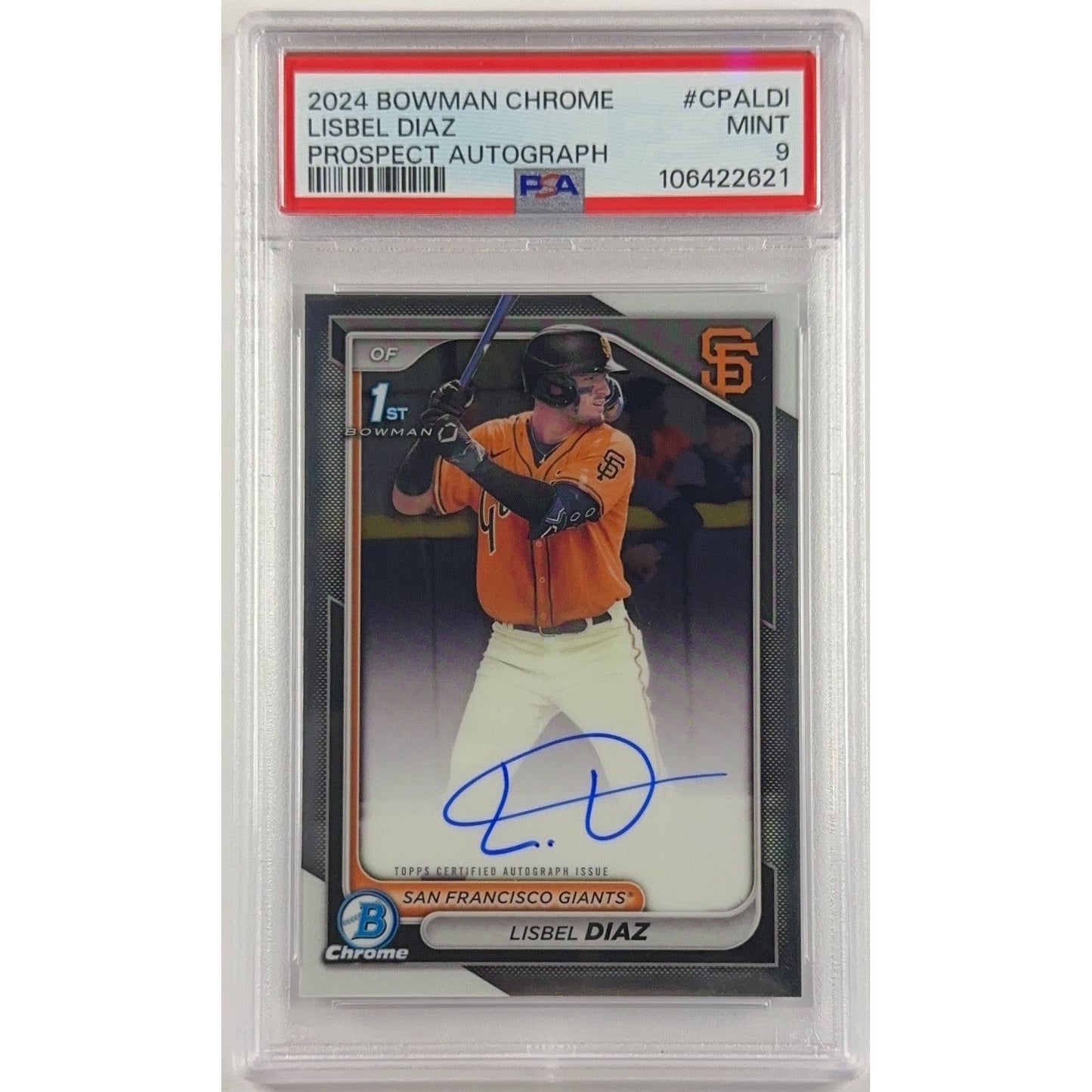 2024 Bowman Chrome Lisbel Diaz 1st Bowman Prospect Autograph