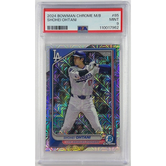2024 Bowman Chrome Shohei Ohtani M/B Refractor PSA 9 MINT | Local Legends Cards & Collectibles