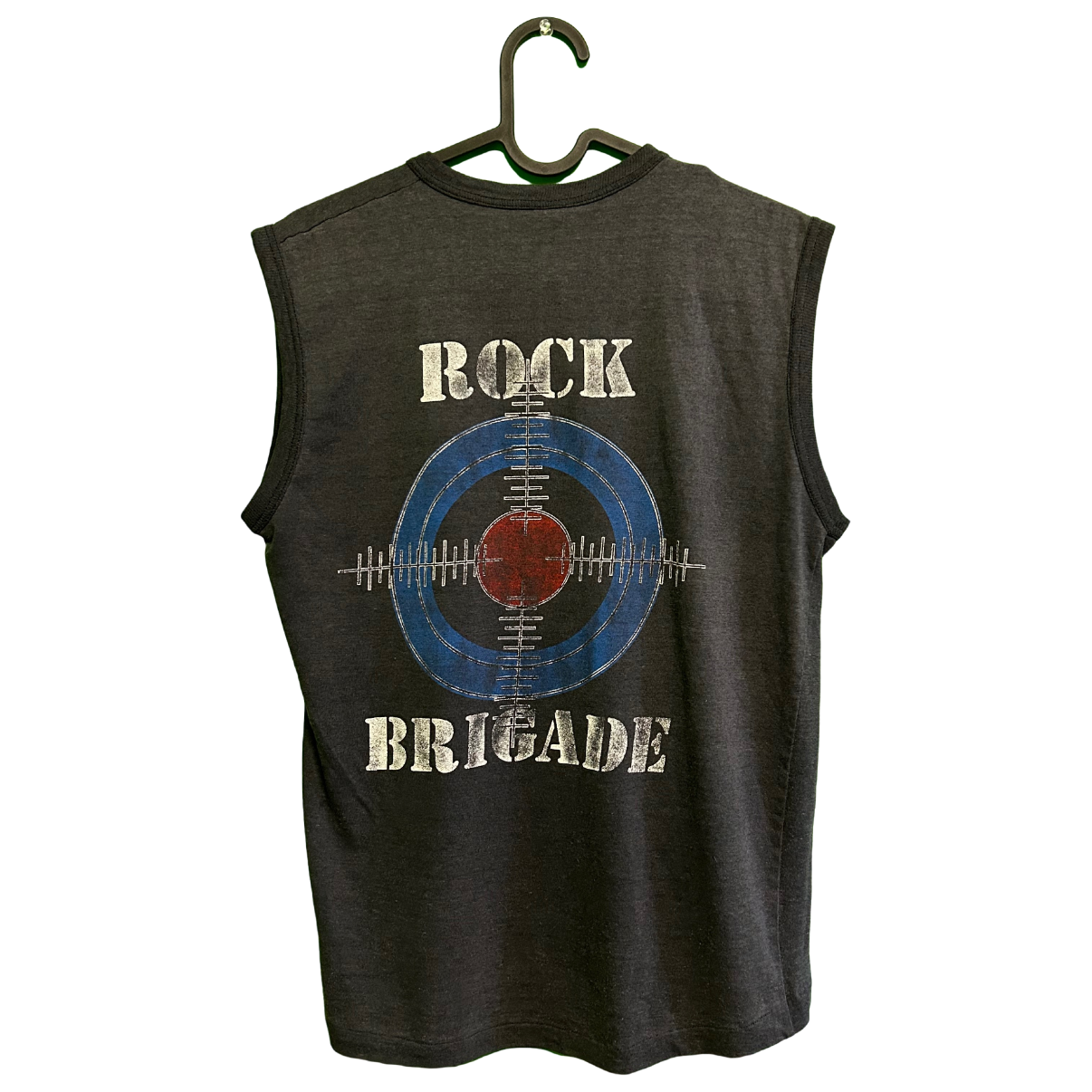 Official Def Leppard 1983 Rock Brigade Tour Concert Muscle Shirt LG | Local Legends Cards & Collectibles