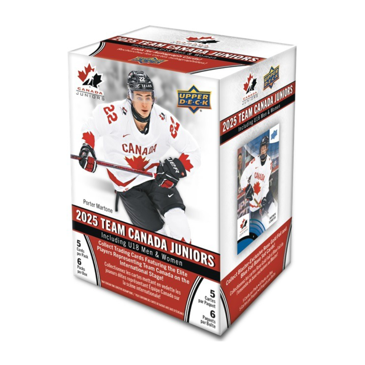 2025 Upper Deck Team Canada Juniors Hockey Blaster Box | Local Legends Cards & Collectibles