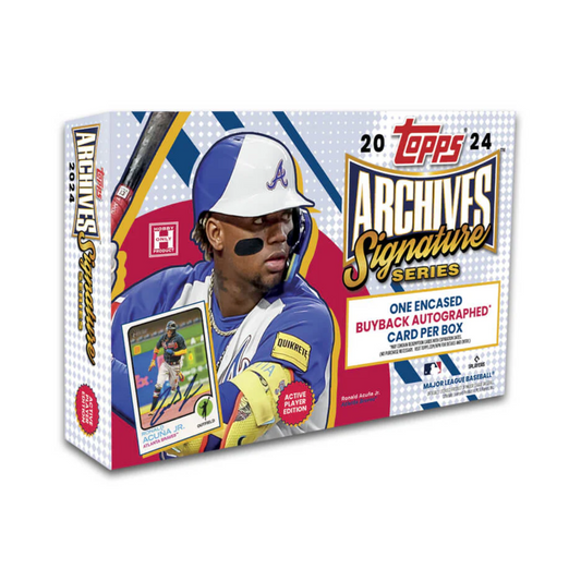 2024 Topps Archives Signatures MLB Baseball Hobby Box