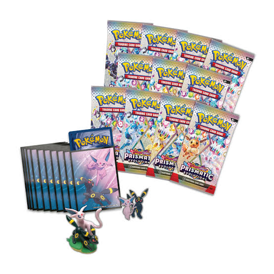 (THOR) Pokémon Prismatic Evolutions Premium Figure Collection | Local Legends Cards & Collectibles