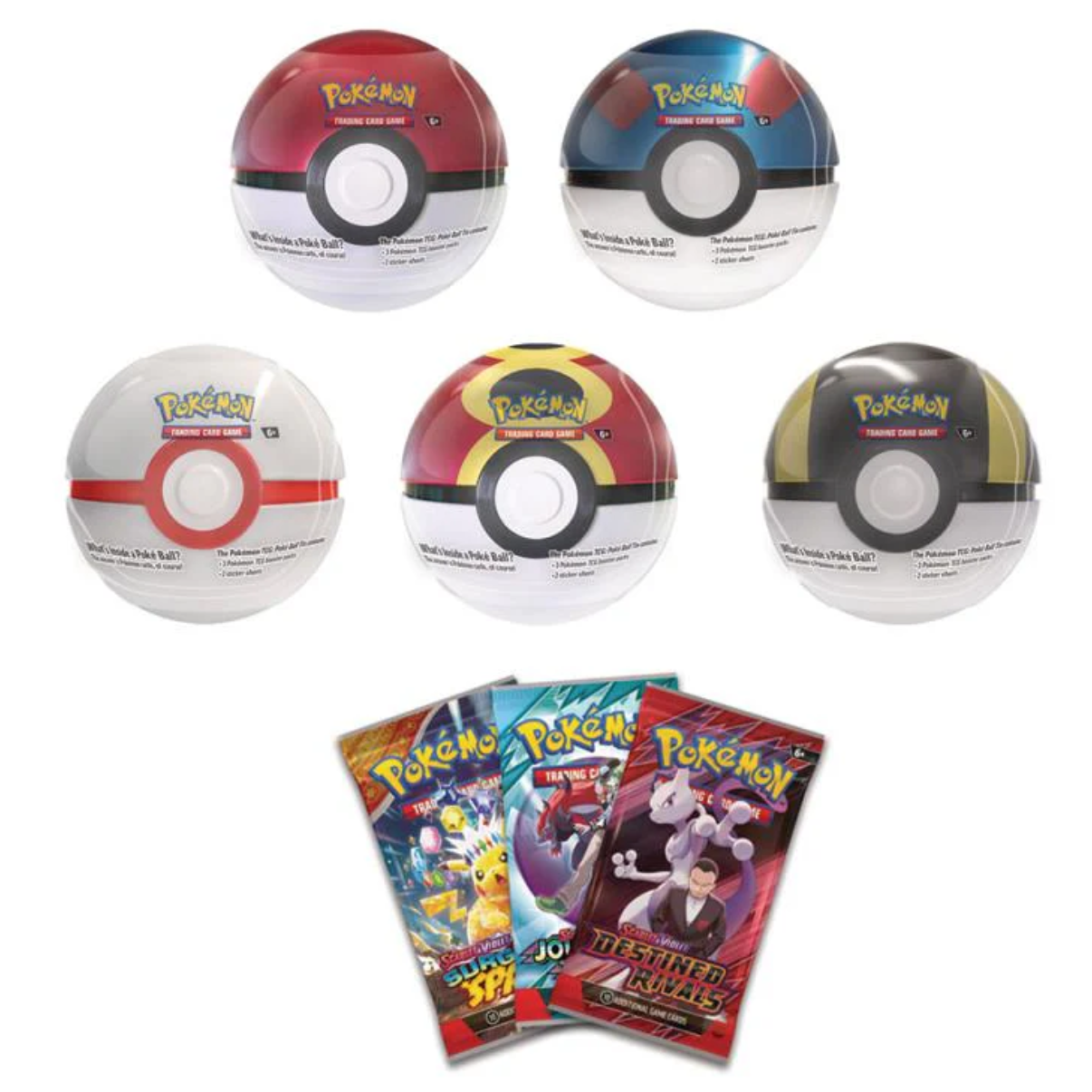 Pokémon 2025 Q4 Poke Ball Tin | Local Legends Cards & Collectibles