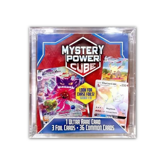 2023 MJ Holdings Pokémon Mystery Power Cube Foil Box