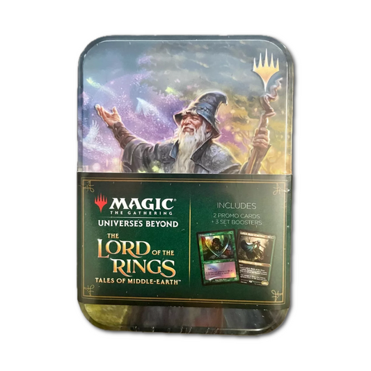 Magic: The Gathering Lord of the Rings Universes Beyond Tales of the Middle Earth Tin