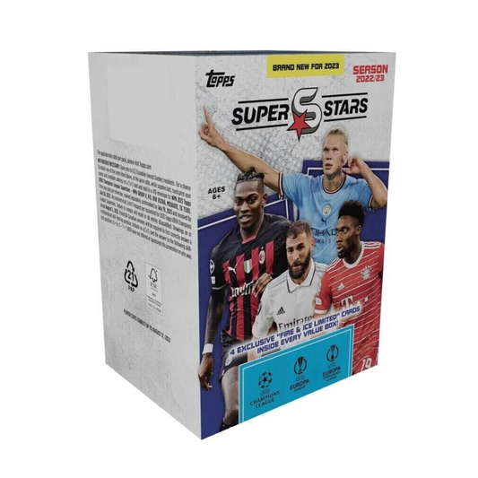 2022-23 Topps Super Stars UEFA Soccer Blaster Box
