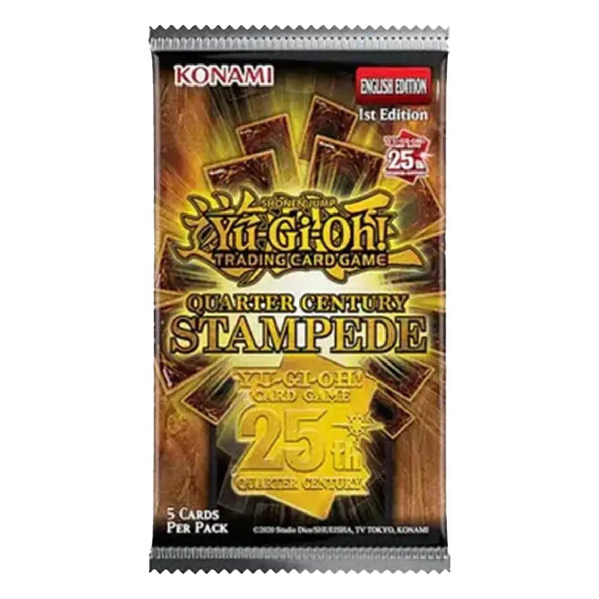 Yu-Gi-Oh Konami Quarter Century Stampede Booster Pack