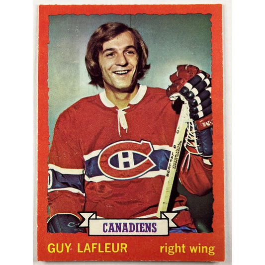1973-74 O-Pee-Chee Guy Lafleur #72 | Local Legends Cards & Collectibles