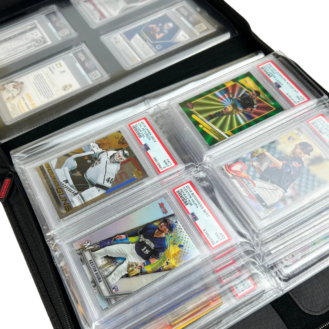 EvoRetro Premium Card Slab Binder with Window 2x2