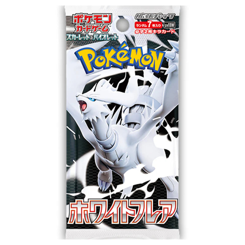 (BACK) Pokémon Japanese White Flare Booster Pack SV11W | Local Legends Cards & Collectibles
