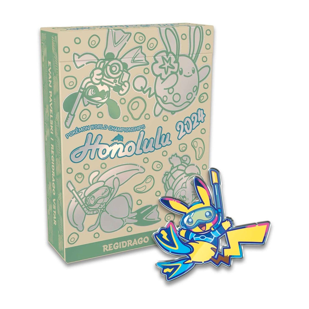 Pokémon 2024 Honolulu World Championship Deck Regidrago VStar by Evan Pavelski